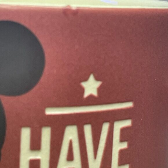 Disney Parks Mickey Mouse Making People SMILE Mug Magic Kingdom Red 18oz - Picture 3 of 11